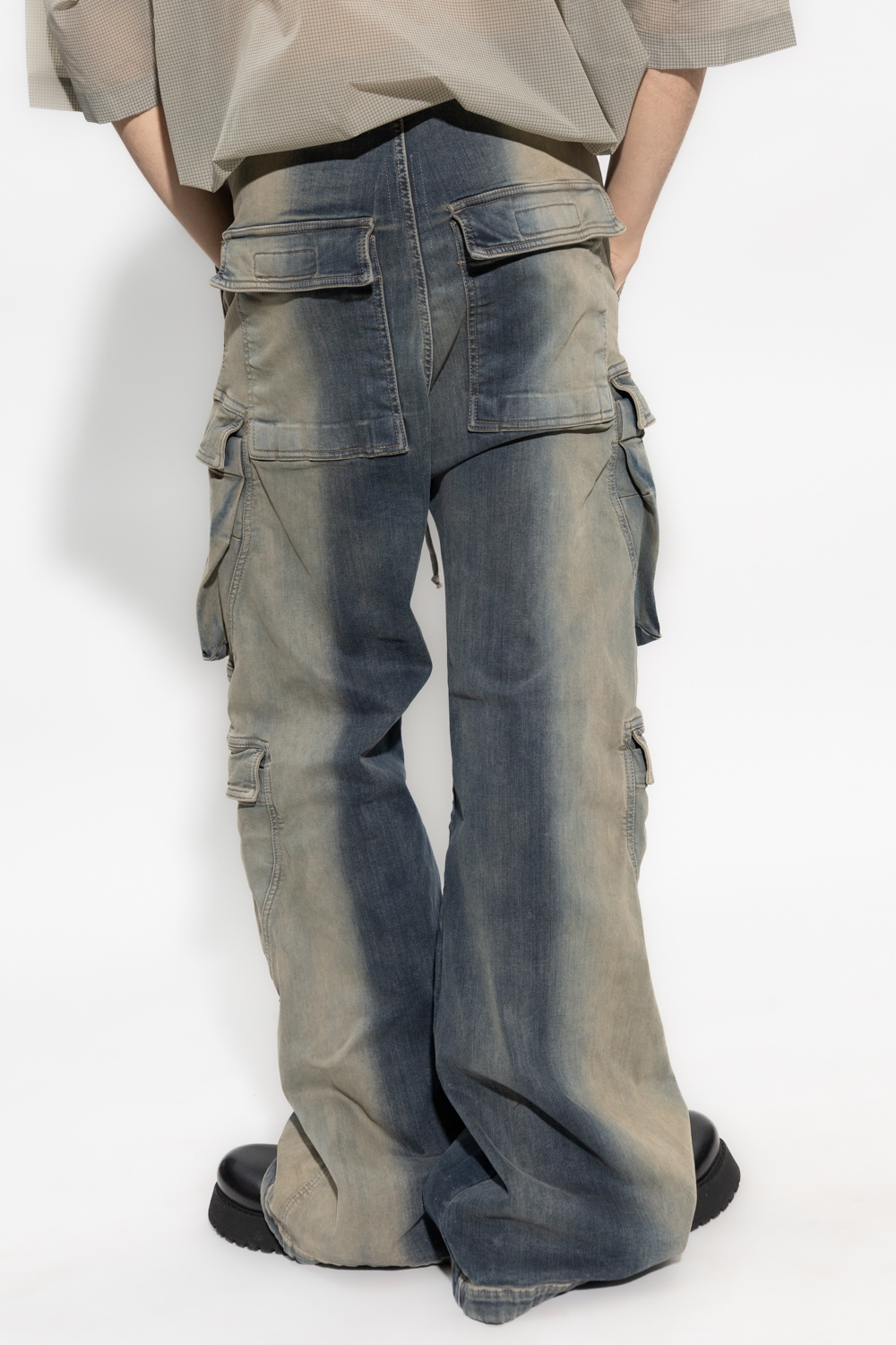 【関税＆送料込み】Rick Owens Vdd Jeans Rick Owens DRKSHDW zip-detail slim-fit Jeans | Black | FARFETCH